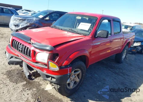 2001 Toyota Tacoma Prerunner V6 from USA, damaged, VIN 5TEGN92NX1Z813490